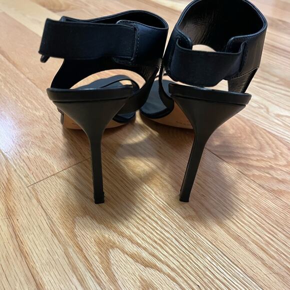 Manolo Blahnik Black Sling Back Sandals Size 39 - Picture 5 of 16